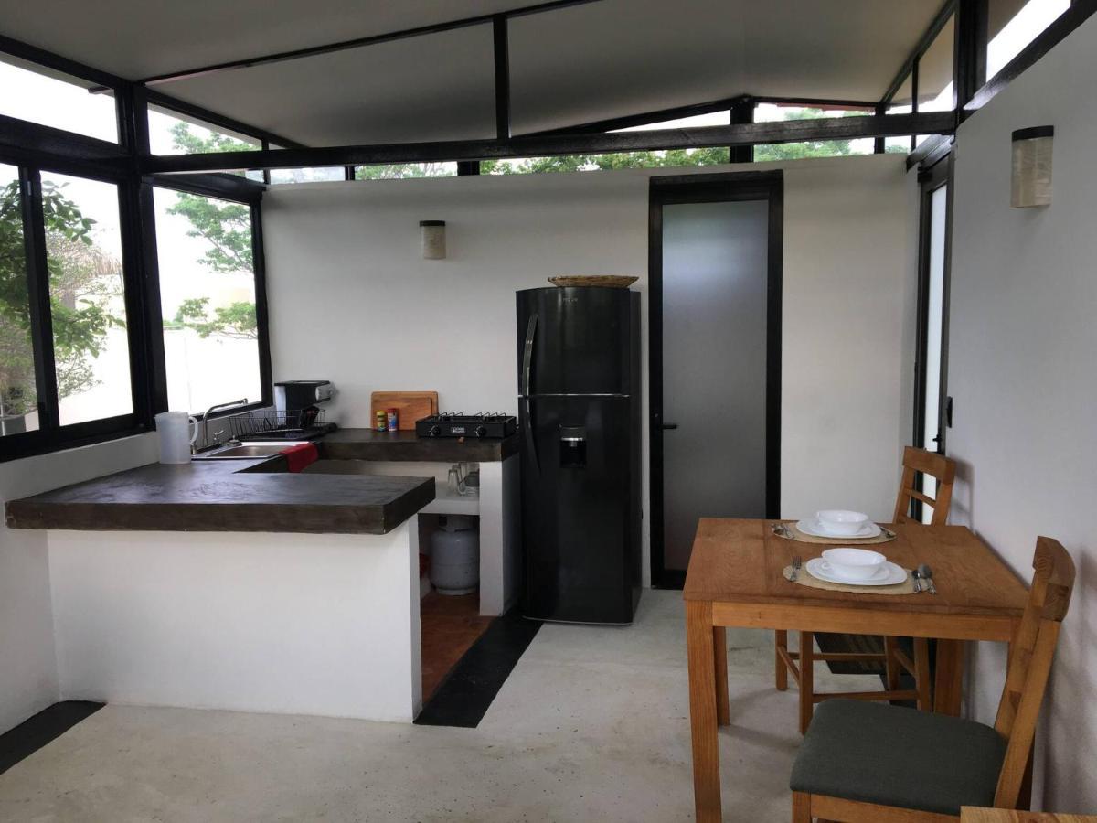 Bungalow Doble Con Vista Parcial Al Mar, Cocina Completa Villa Cuatunalco Bagian luar foto